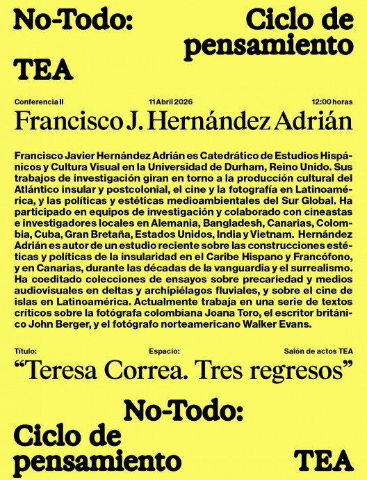 'Teresa Correa. Tres regresos', por Francisco J. Hernández Adrián