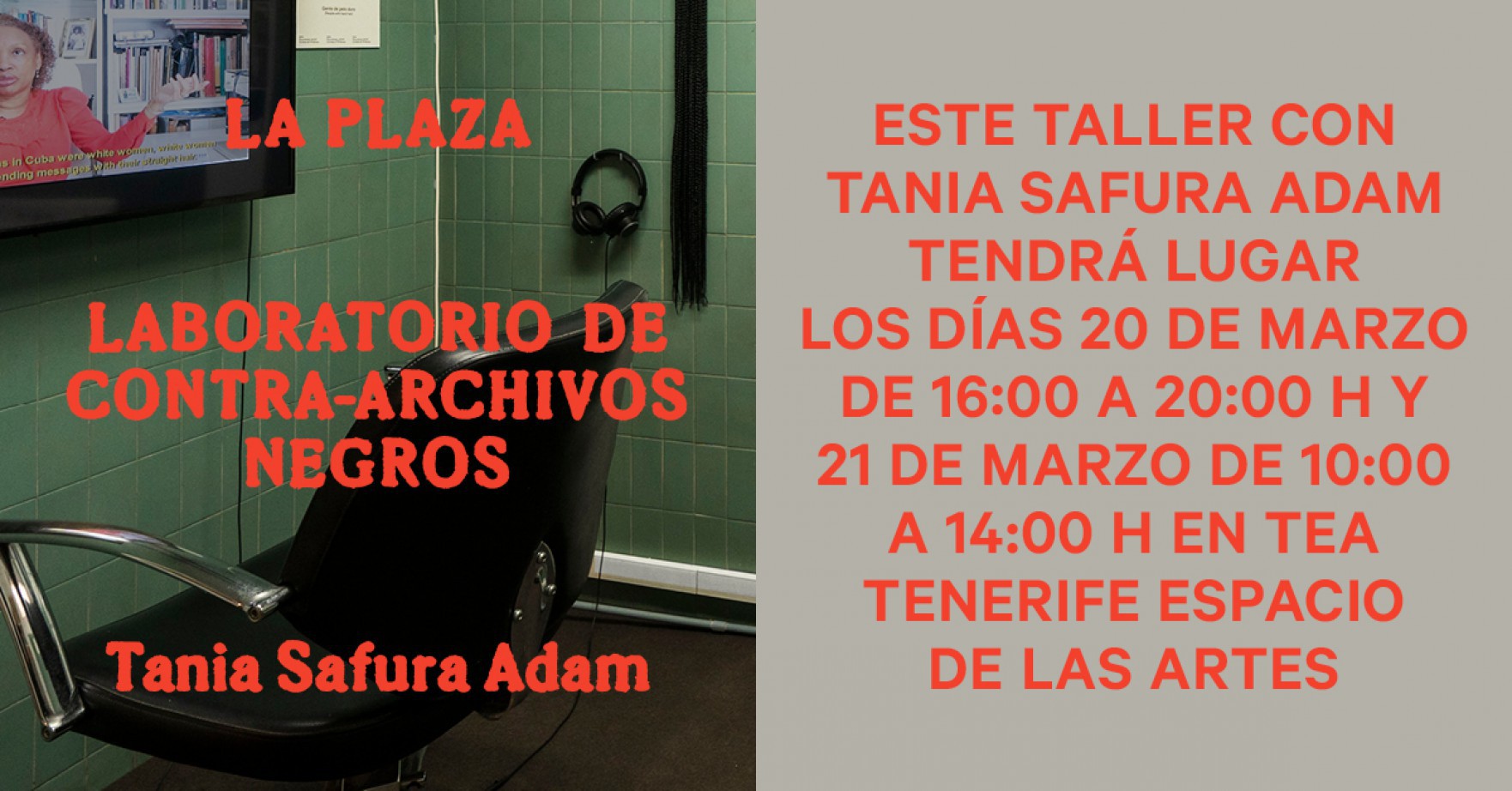 (Actividad cancelada) Laboratorio de contra-archivos negros