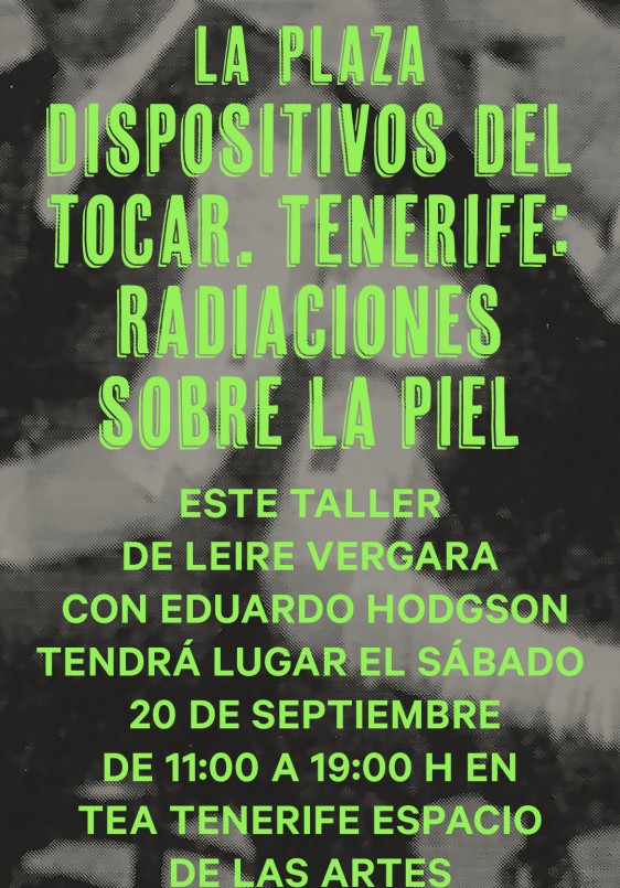 Dispositivos del tocar. Tenerife: radiaciones sobre la piel