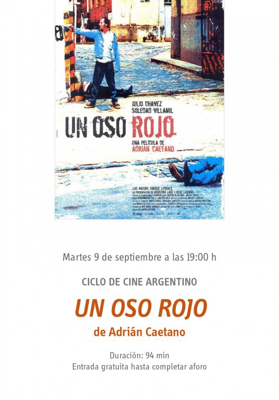 Un oso rojo
