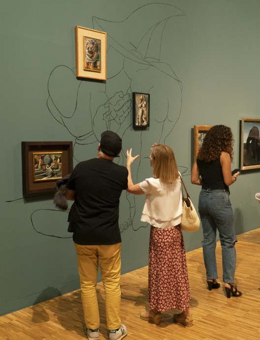 Visita guiada a 'Óscar Domínguez. La conquista del mundo por la imagen'