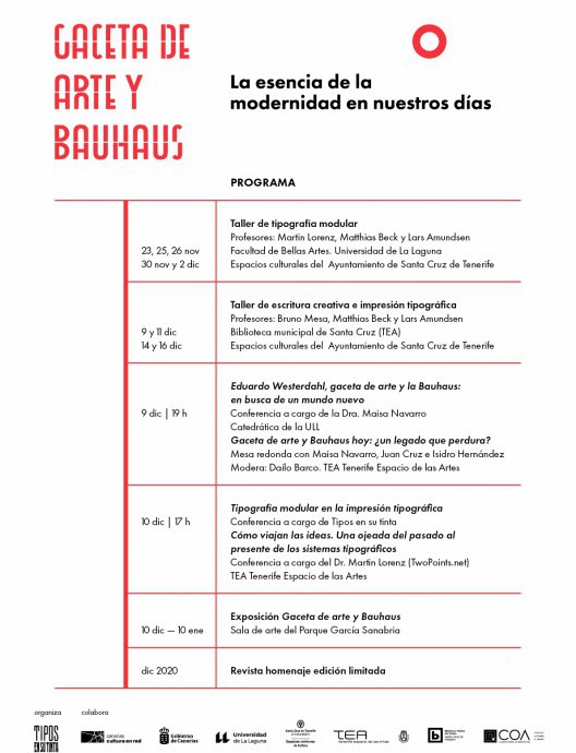 Gaceta de Arte y Bauhaus