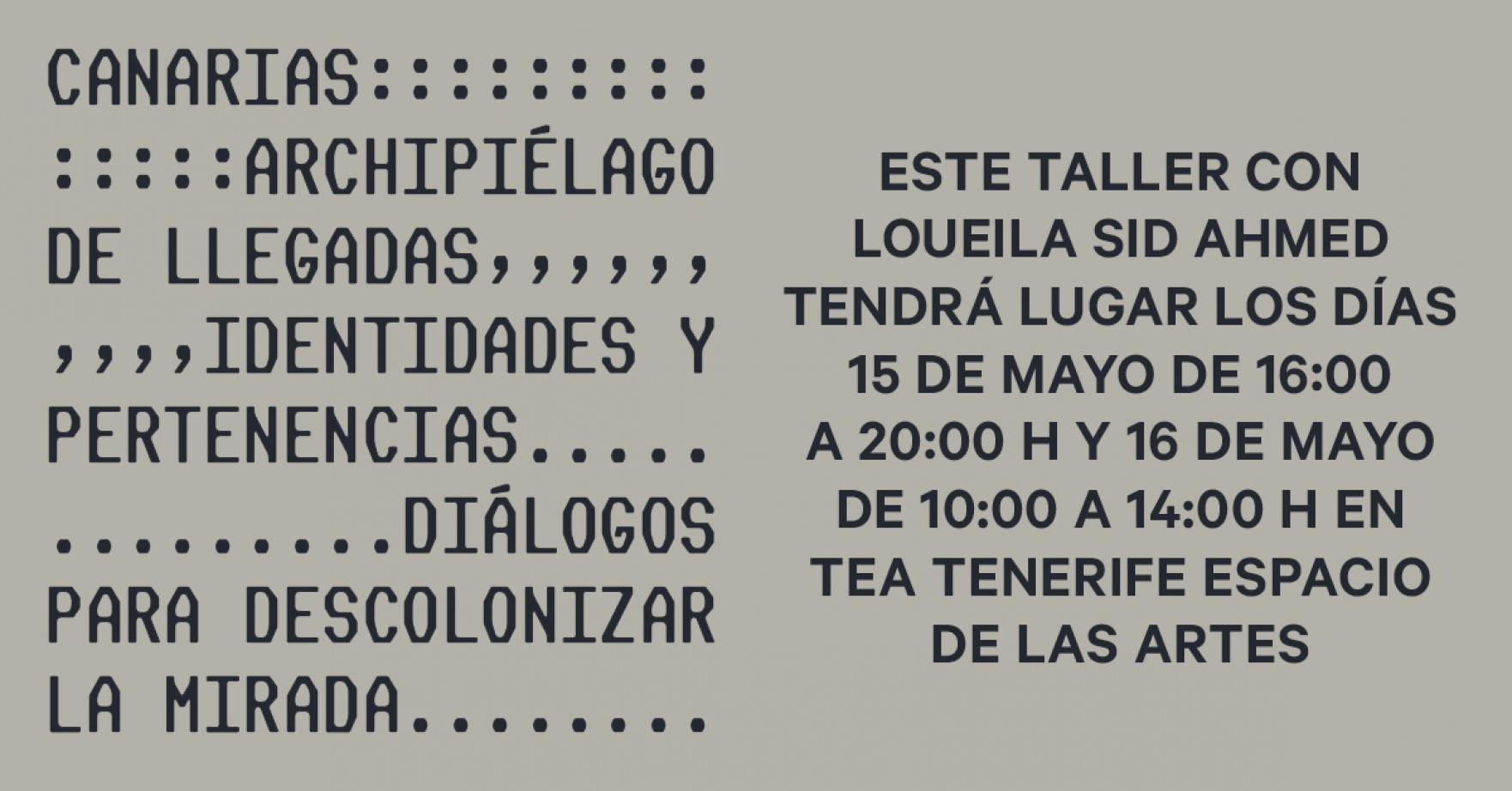 Archipiélago de llegadas, identidades y pertenencias