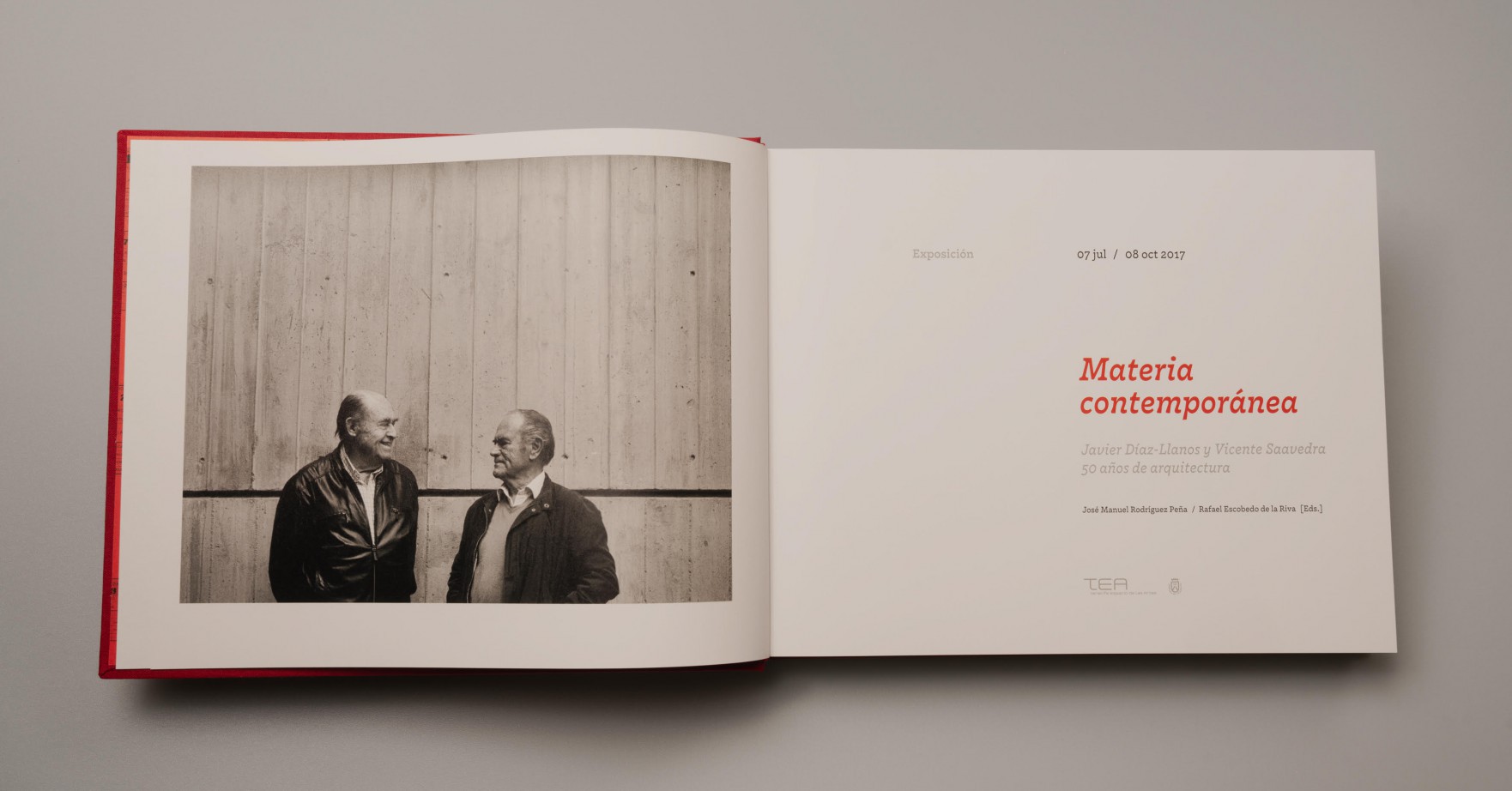 Presentación del catálogo de 'Materia contemporánea'