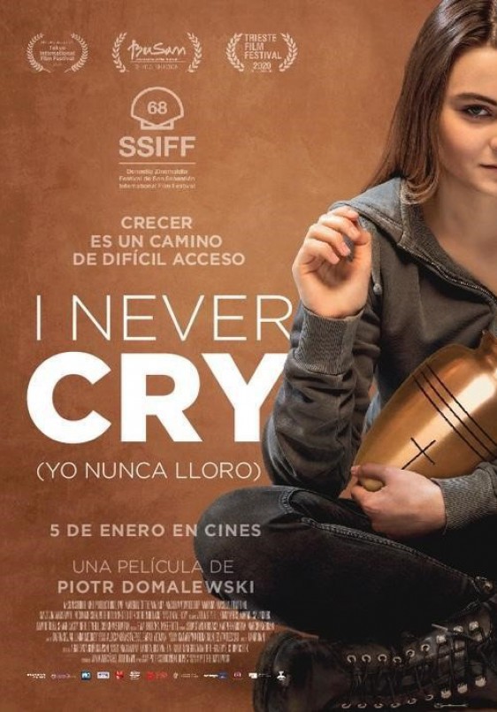 I never cry