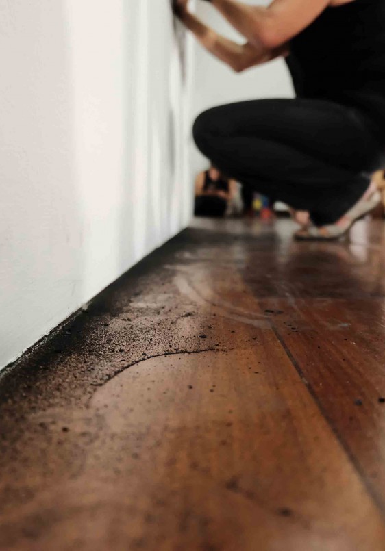 Performance participativa 'Re-thinking the Trace'