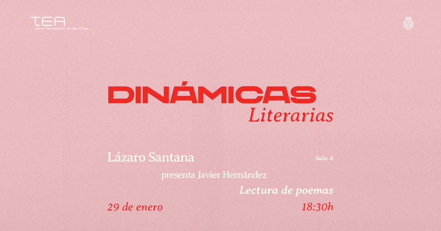 Lectura poética de Lázaro Santana
