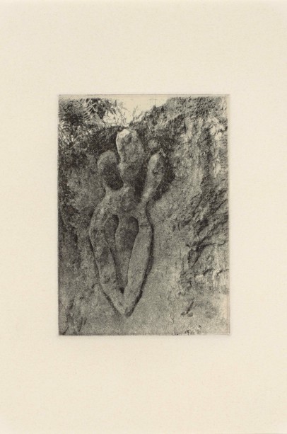 'Escultura rupestre' (1982), de Ana Mendieta. Colección Ordóñez-Falcón de Fotografía TEA. Cabildo Insular de Tenerife