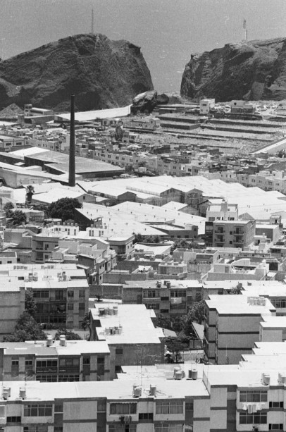 Antonio Rueda. Montaña de Taco, 1980. Fondo fotográfico Antonio Rueda Colección Archivo Municipal de La Laguna
