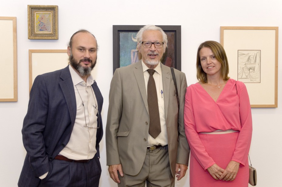 Isidro Hernández, Pavel Stepanek y Marcela Tosal