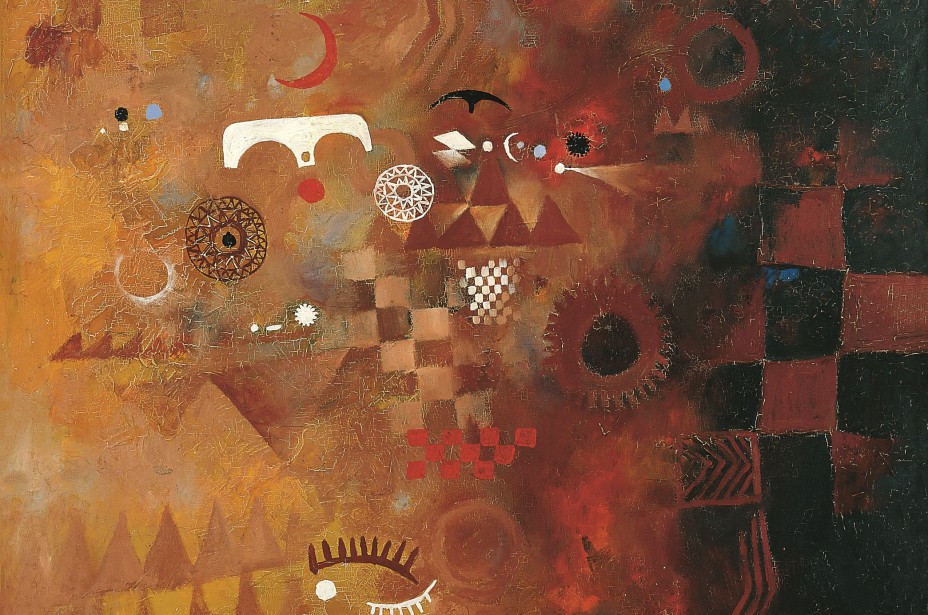 Manolo Millares. Pictografía (1952). Colección Elvireta Escobio
