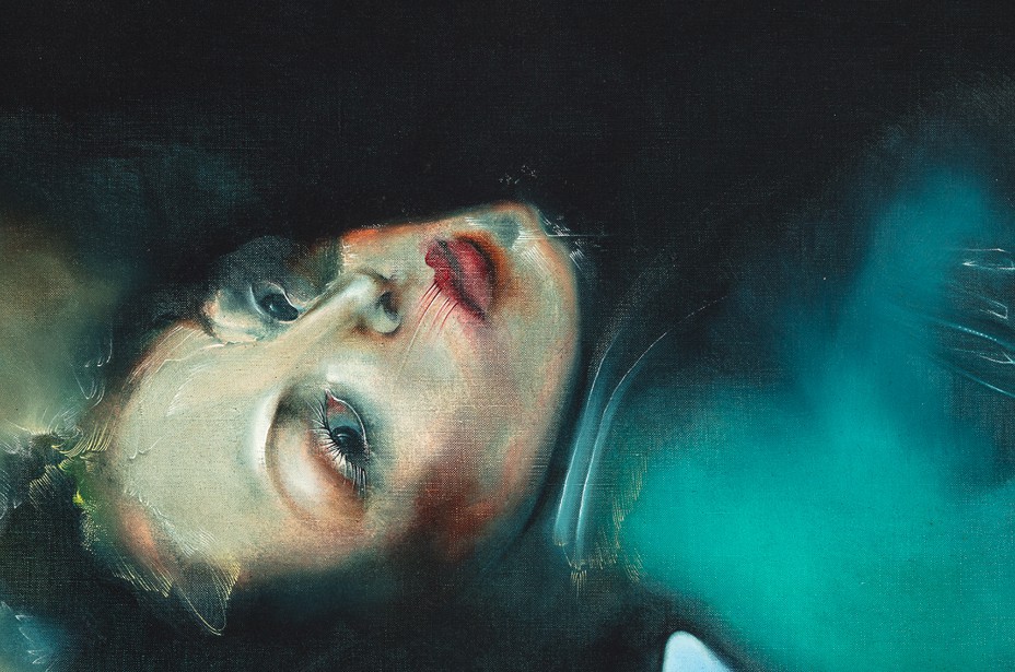 'Ofelia', de Cándido Camacho, 1981. Colección particular.