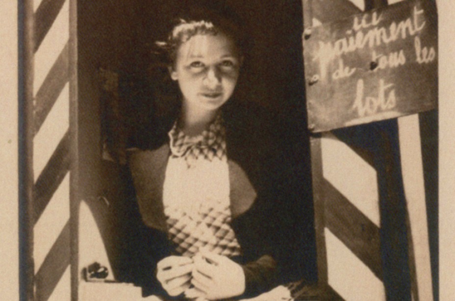 La escritora Marcelle Ferry, París, ca. 1933.