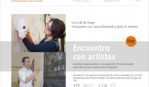 Encuentro con los artistas Laura Gherardi y Jesús Hernández Verano   