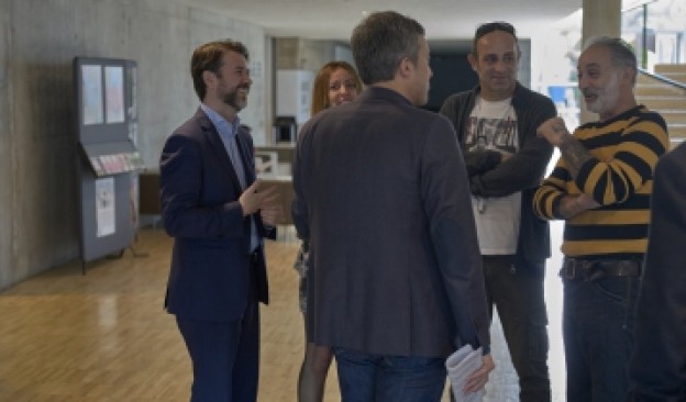 TEA Tenerife Espacio de las Artes recibe la visita del artista Alberto García-Alix, Premio Nacional de Fotografía en 1999