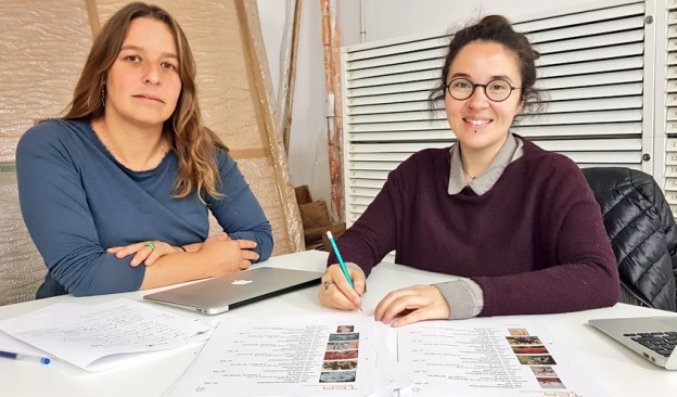 Dalia de la Rosa y Lola Barrena presentan el trabajo resultante de la residencia de investigación realizada en TEA